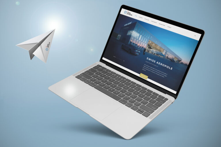 swiss aeropole mockup site internet.