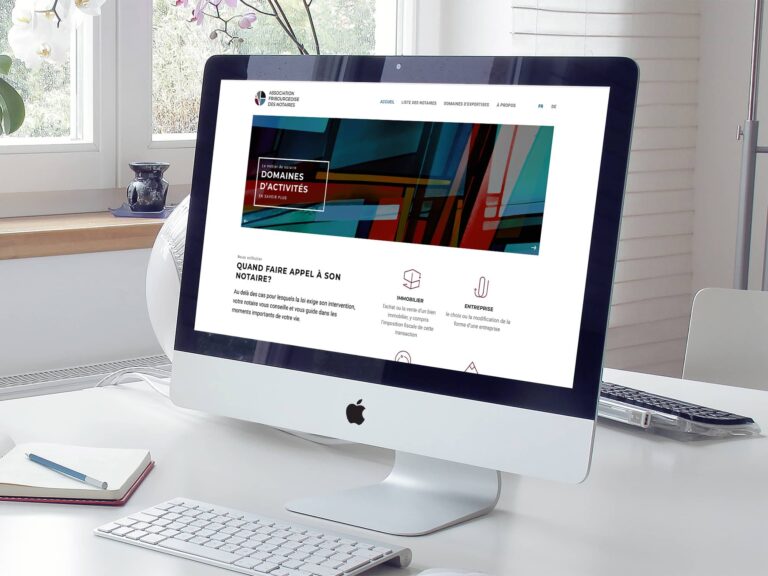 association des notaires mockup site internet.