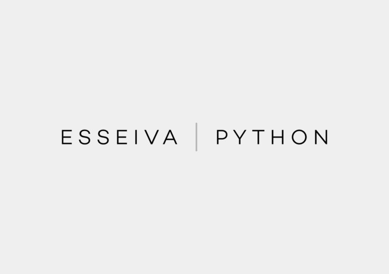 Création du logo de Esseiva Python.