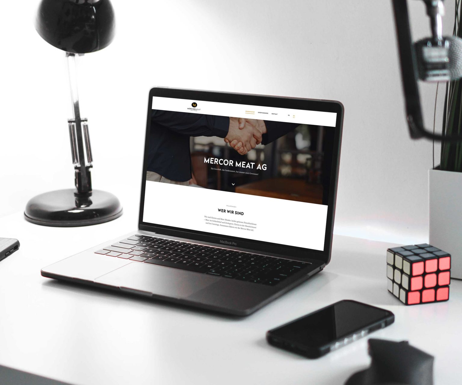 Mercor Meat AG nouveau site web